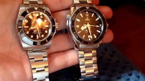 omega planet ocean 42mm vs rolex submariner|seamaster Rolex.